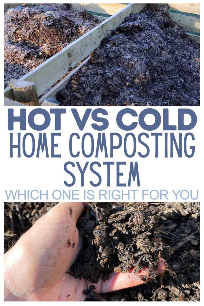 photos of compost piles